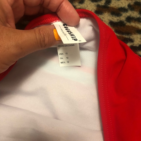 🚨NWT🚨misses high waist bikini two piece🍒12 🍒 - Picture 3 of 5